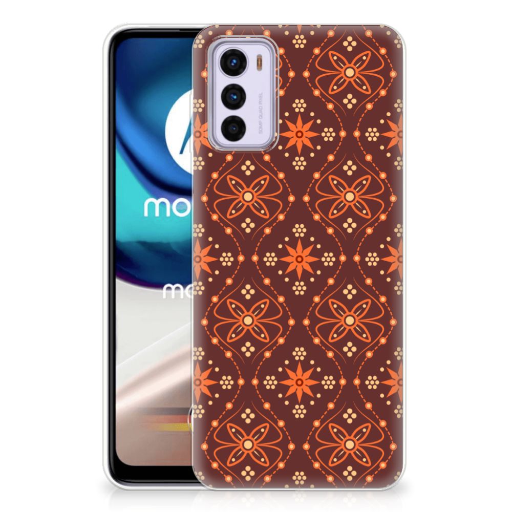 Motorola Moto G42 TPU bumper Batik Brown B2C Telecom