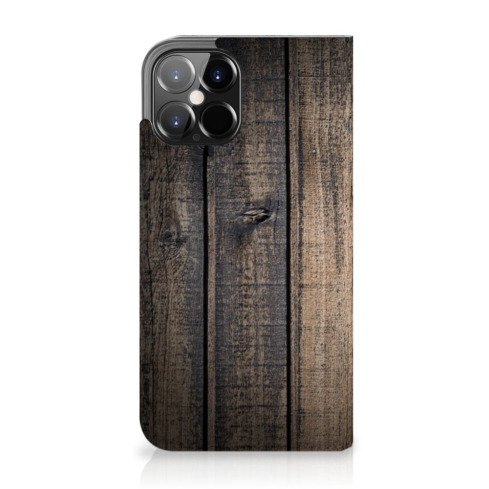iPhone 12 Pro Max Book Wallet Case Steigerhout - B2C Telecom