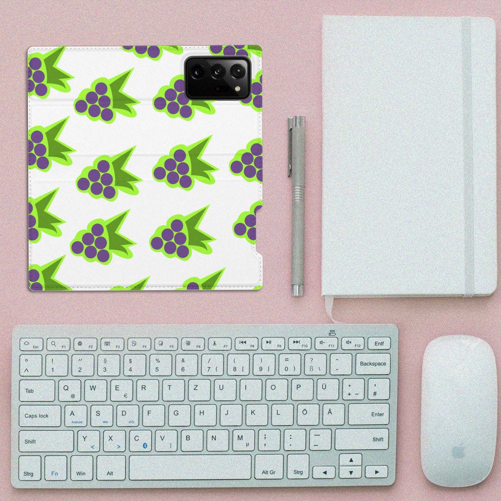 Samsung Galaxy Note 20 Ultra Flip Style Cover Druiven - B2C Telecom