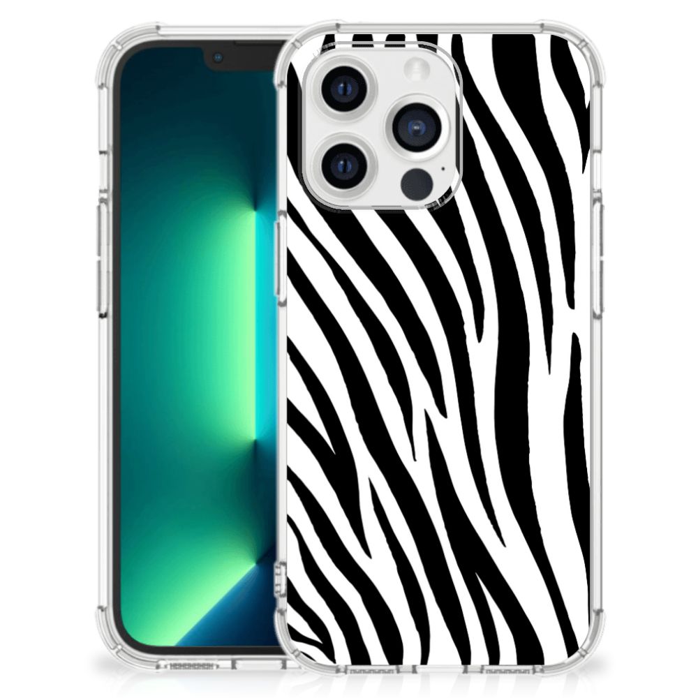 iPhone 13 Pro Max Case Anti-shock Zebra - B2C Telecom