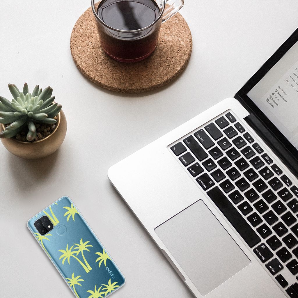 OPPO A15 TPU Case Palmtrees B2C Telecom
