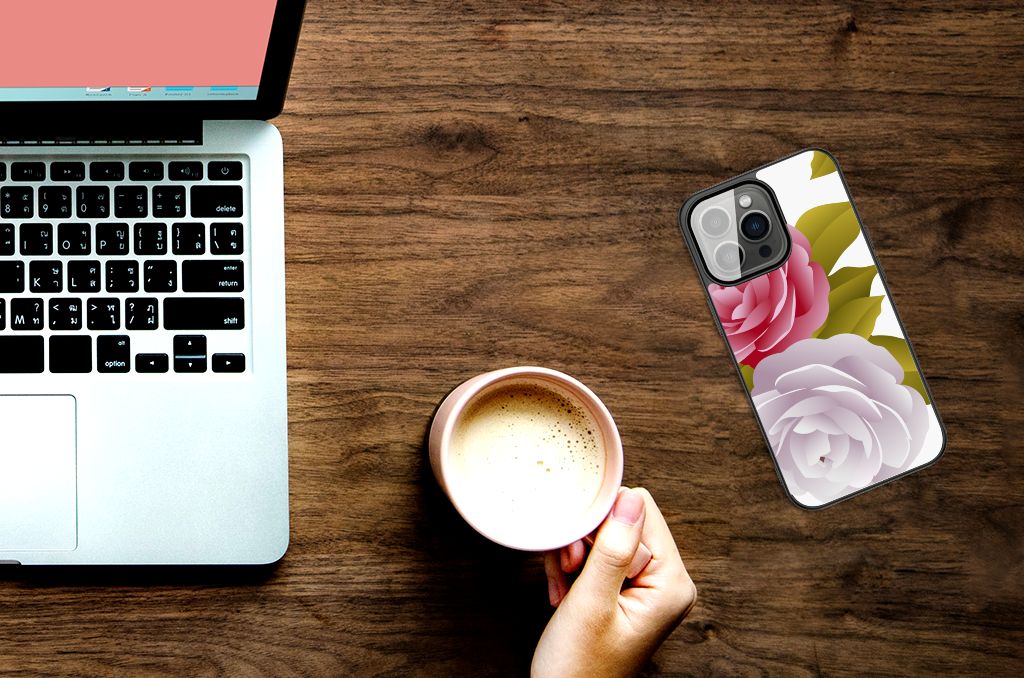 iPhone 13 Pro Max Bloemen Hoesje Roses B2C Telecom