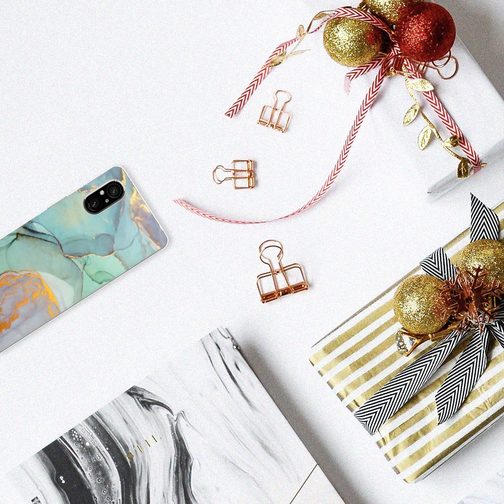 Hoesje maken voor Sony Xperia 5 V Watercolor Mix