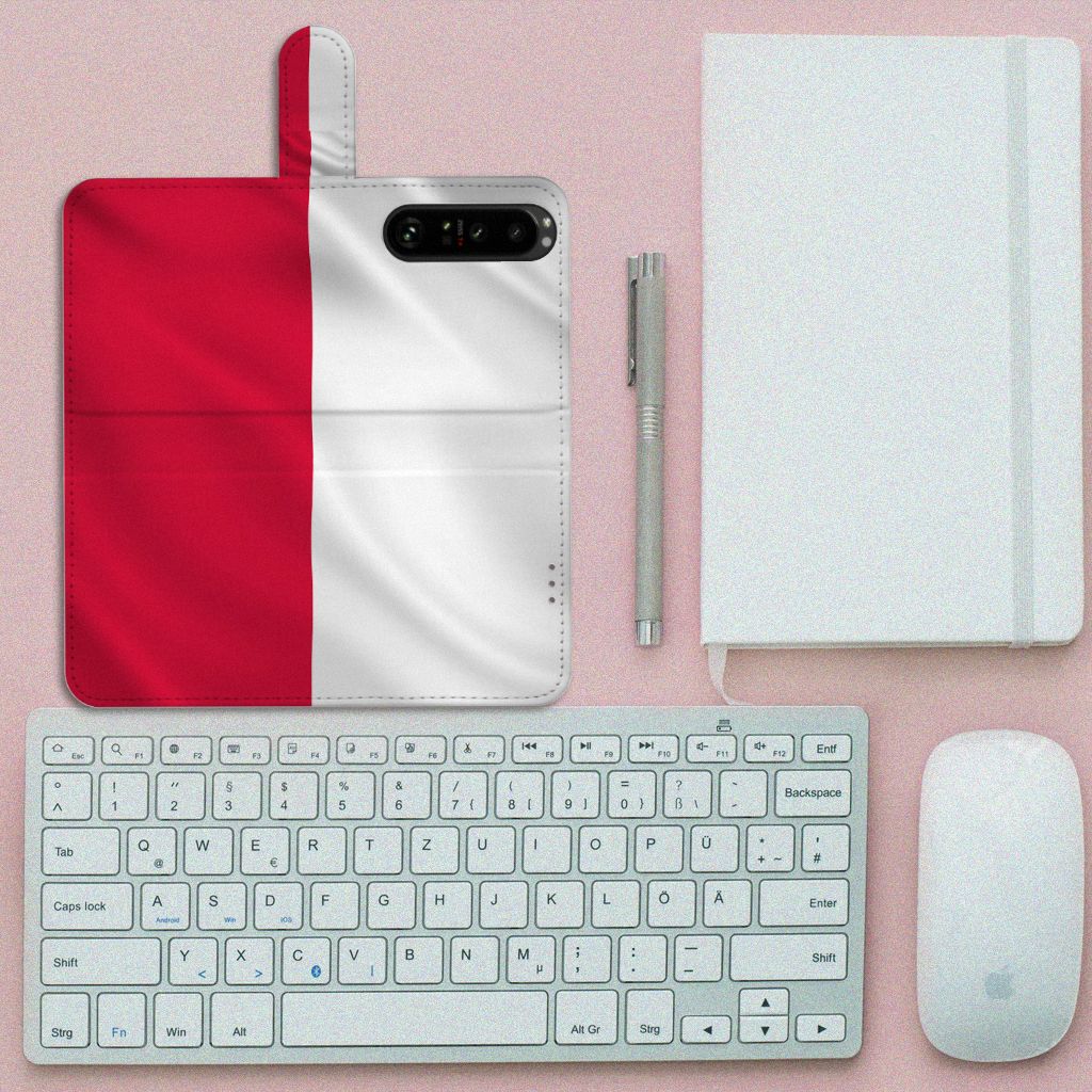 Sony Xperia 1 III Bookstyle Case Polen