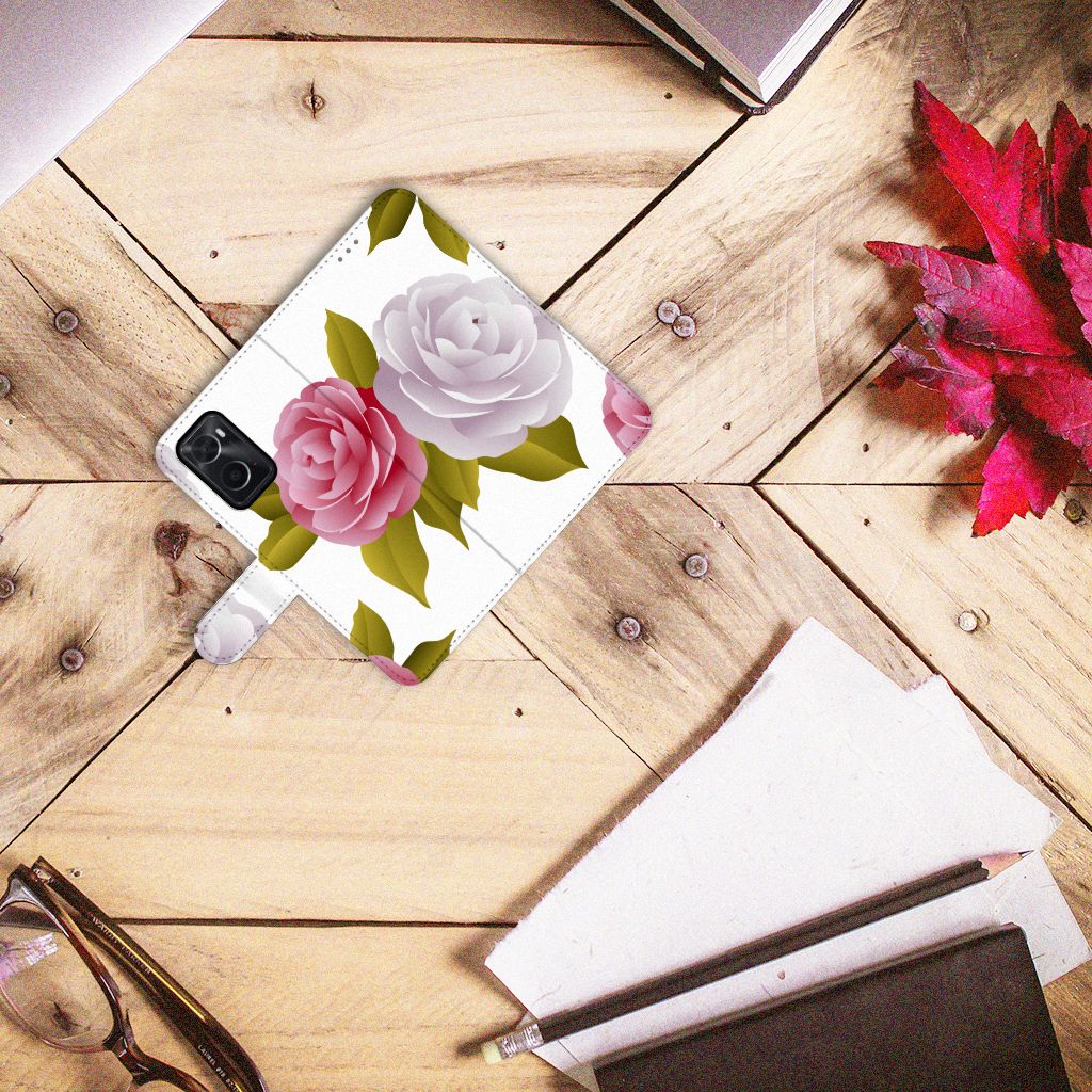 OPPO A76 | A96 Hoesje Roses