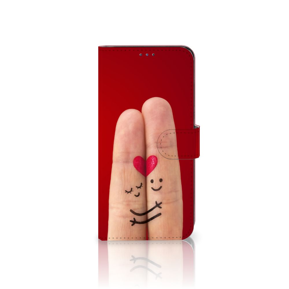 Motorola Moto G22 Wallet Case met Pasjes Liefde - Origineel Romantisch Cadeau