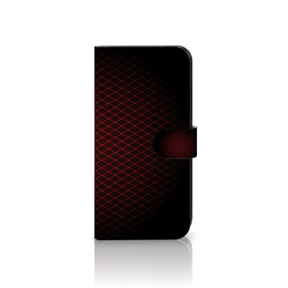 OnePlus Nord CE 3 Telefoon Hoesje Geruit Rood met minimalistisch en opvallend design.