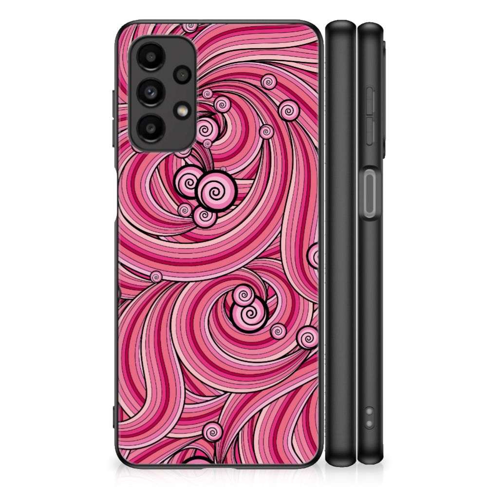 Samsung Galaxy A13 4G Leuk Telefoonhoesje Swirl Pink B2C Telecom