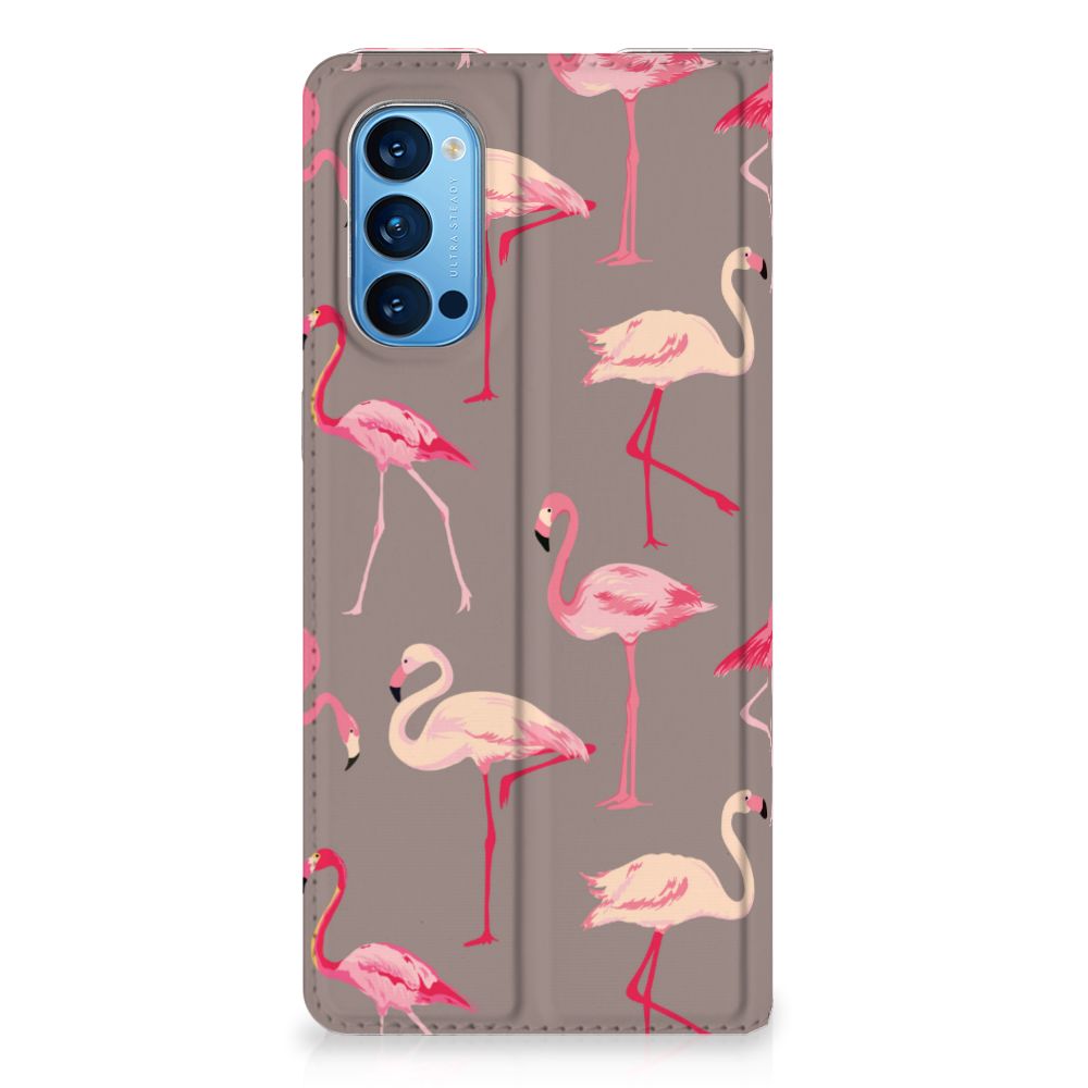 OPPO Reno4 Pro 5G Hoesje maken Flamingo - B2C Telecom