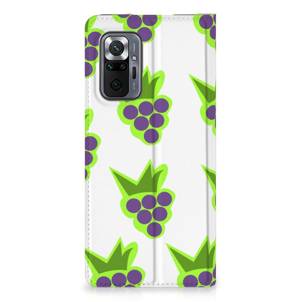 Xiaomi Redmi Note 10 Pro Flip Style Cover Druiven - B2C Telecom
