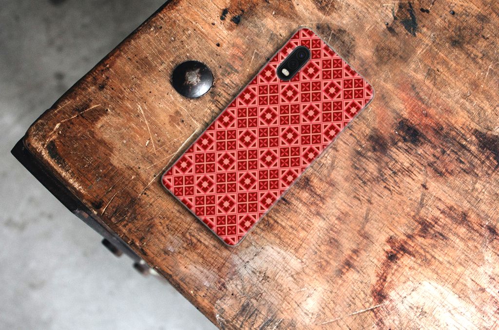 Samsung Xcover Pro TPU bumper Batik Rood