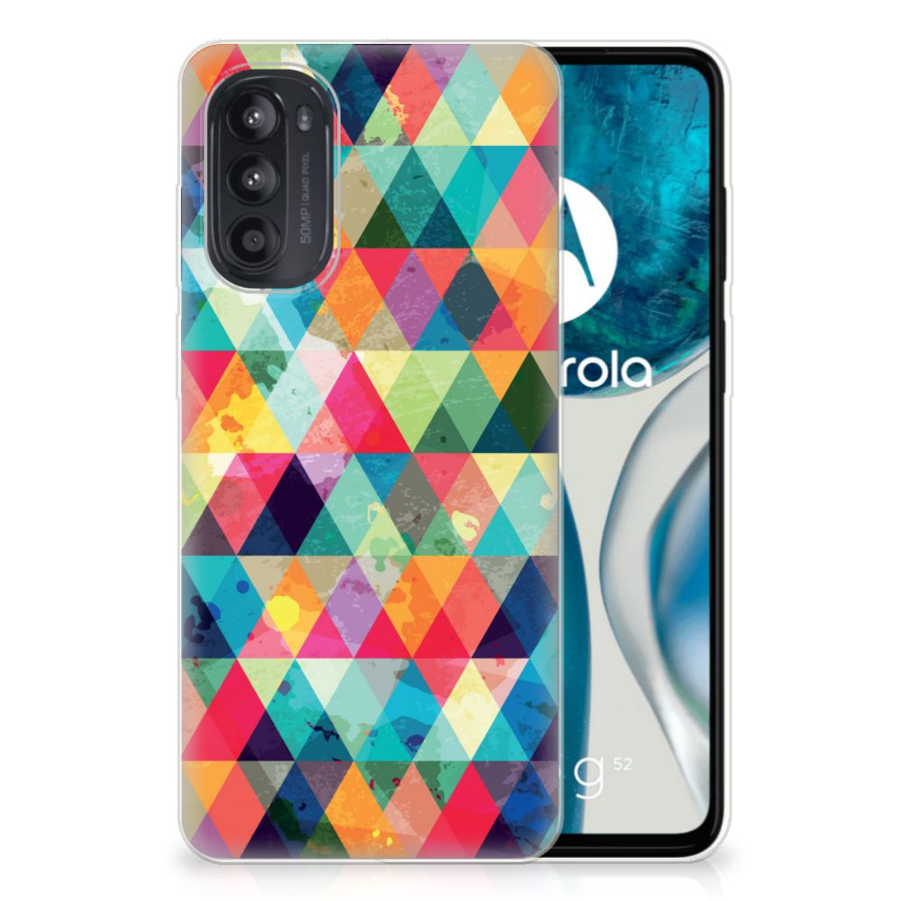 Motorola Moto G52/G82 TPU bumper Geruit B2C Telecom