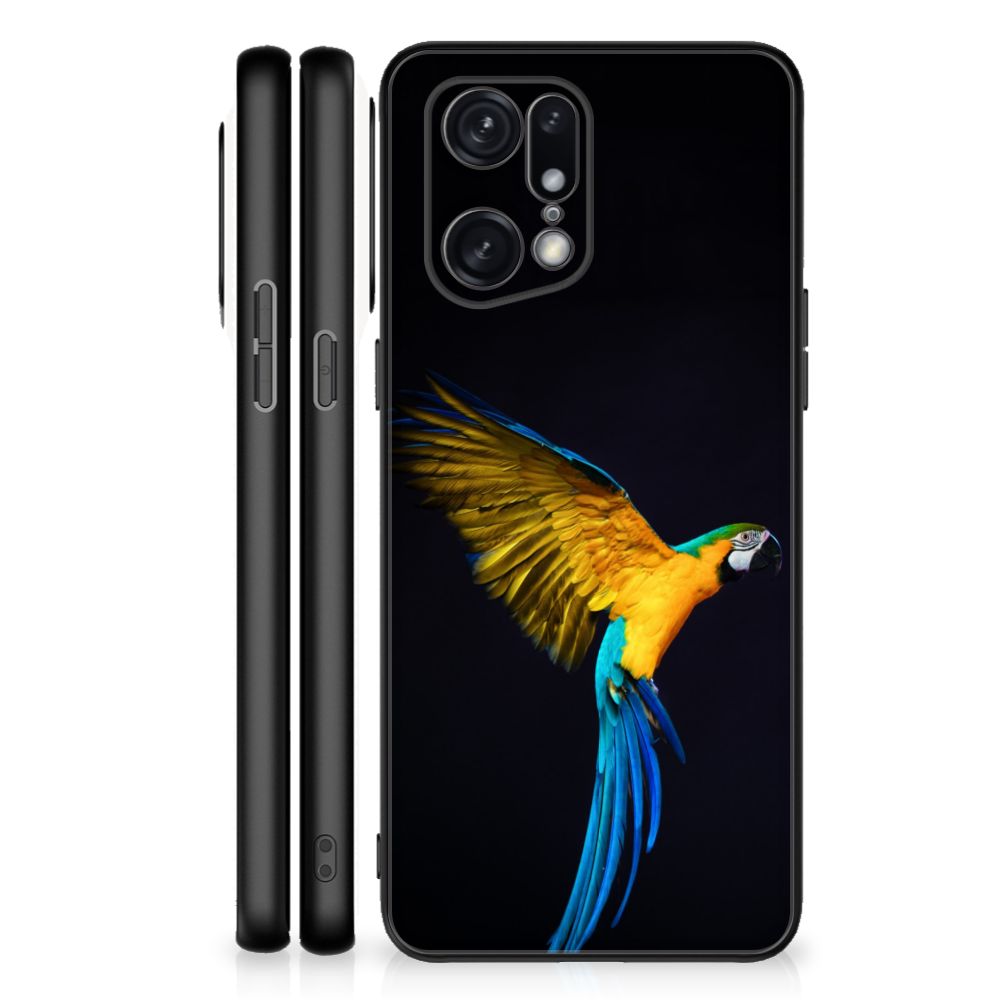 OPPO Find X5 Pro Dierenprint Telefoonhoesje Papegaai