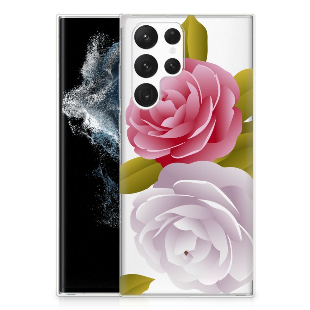 Samsung Galaxy S22 Ultra TPU Case Roses B2C Telecom