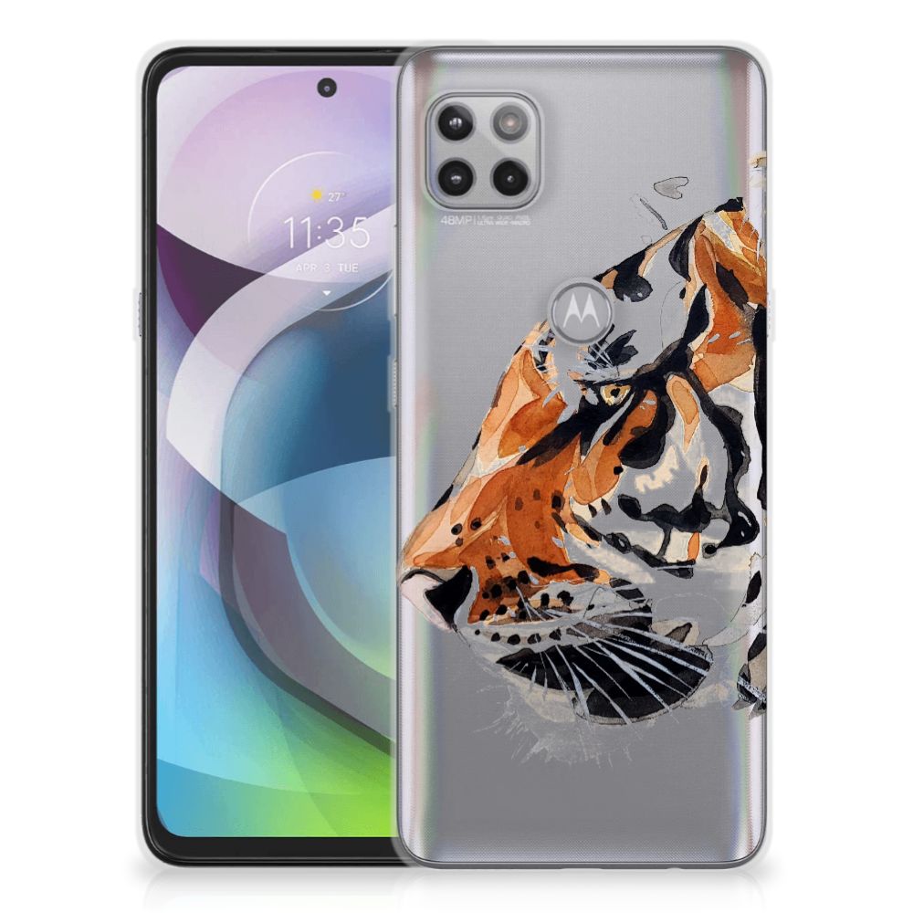 Hoesje maken Motorola Moto G 5G Watercolor Tiger