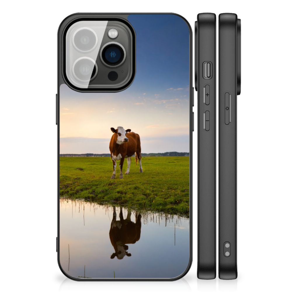 iPhone 13 Pro Dierenprint Telefoonhoesje Koe B2C Telecom