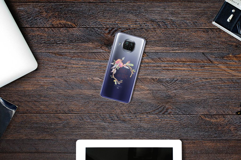 Xiaomi Mi 10T Lite Telefoonhoesje met Naam Boho Text B2C Telecom