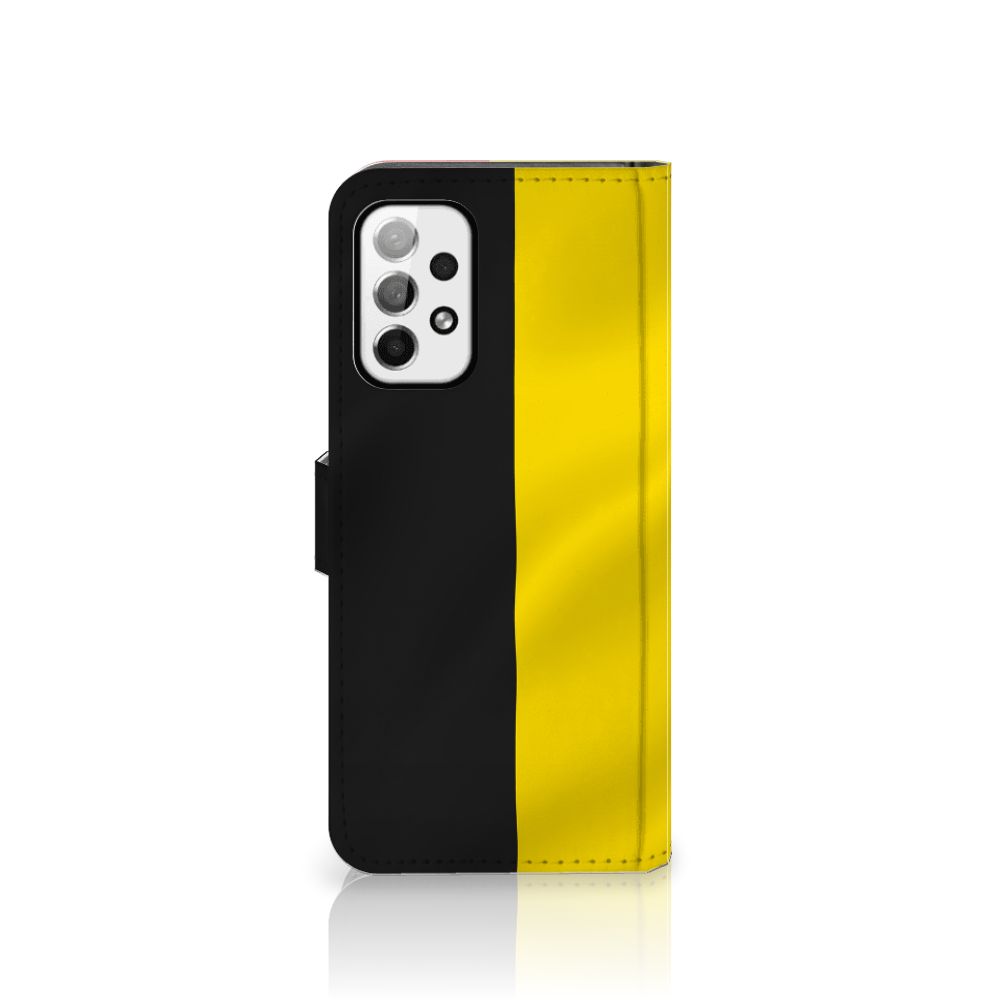 Samsung Galaxy A73 5G Bookstyle Case Belgische Vlag