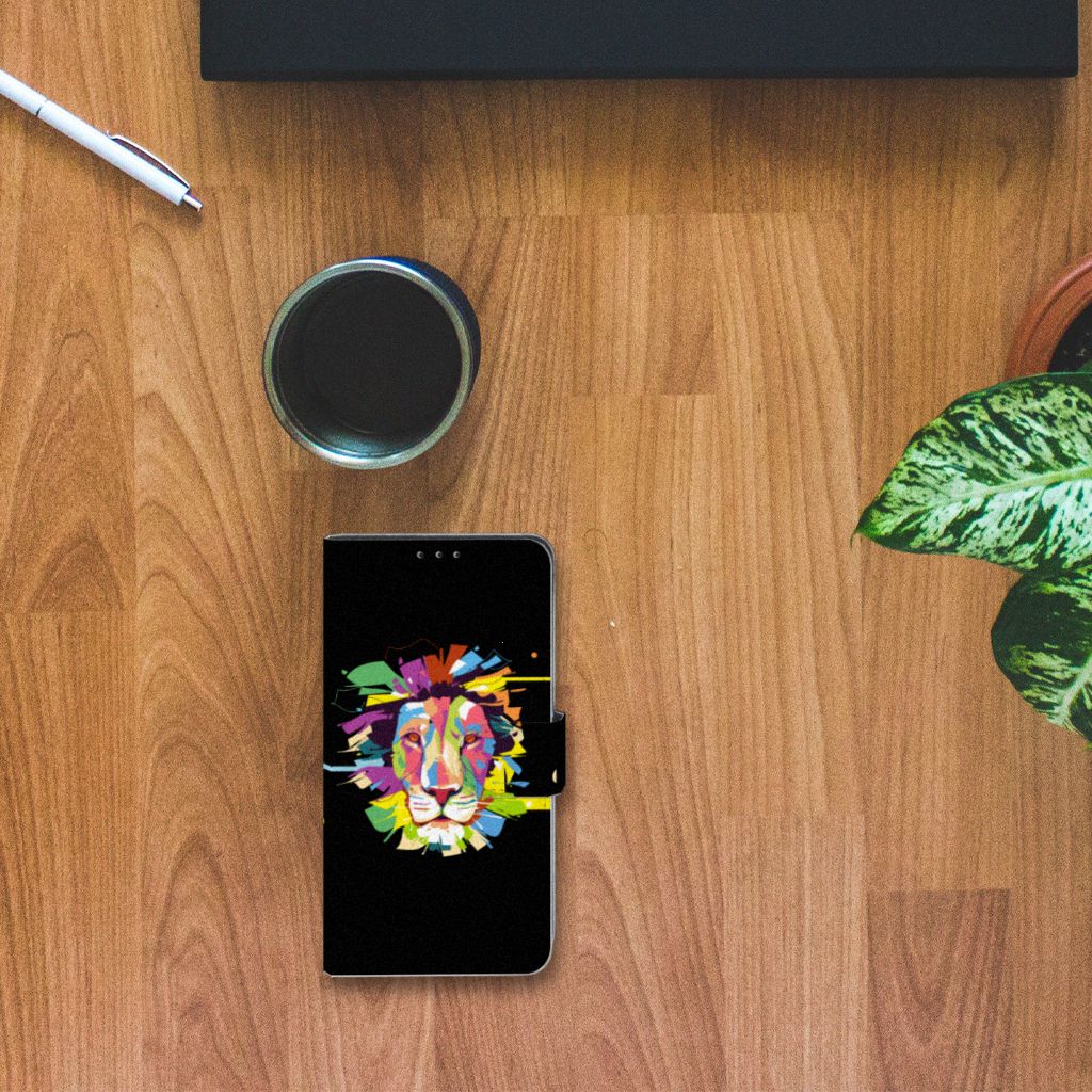 Xiaomi Mi Mix 2s Leuk Hoesje Lion Color