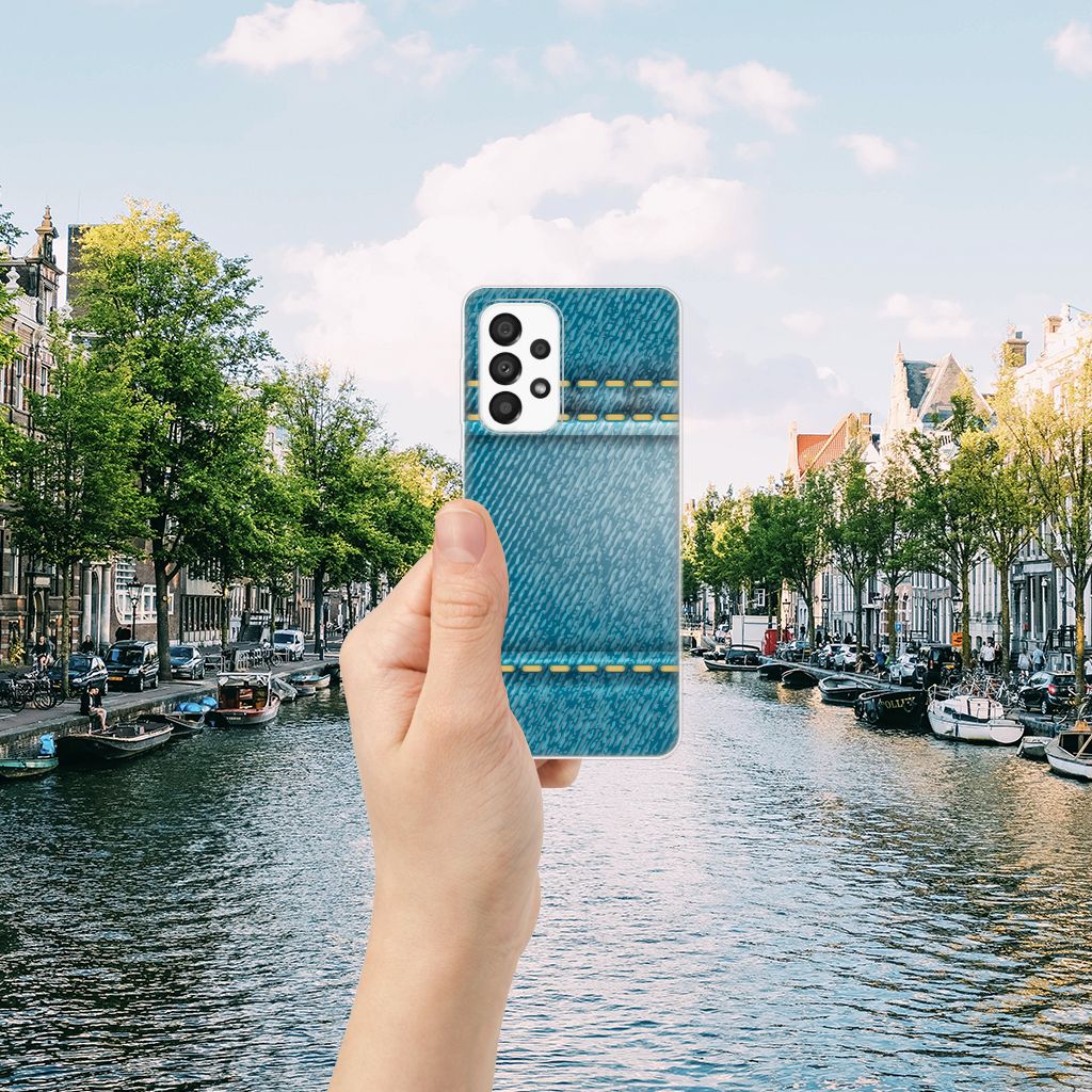 Samsung Galaxy A33 5G Silicone Back Cover Jeans B2C Telecom
