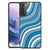 Samsung Galaxy S21 Plus Back Case Waves Blue
