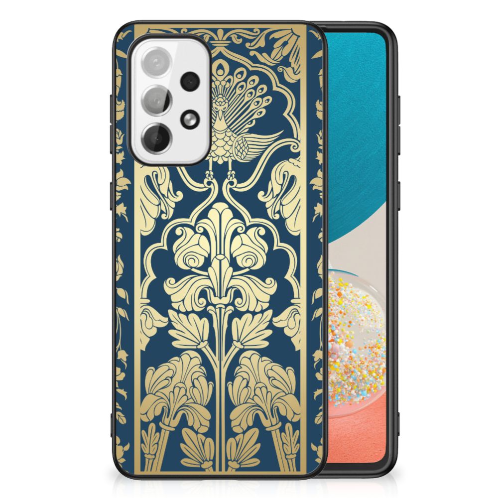 Samsung Galaxy A73 Bloemen Hoesje Beige Flowers B2C Telecom