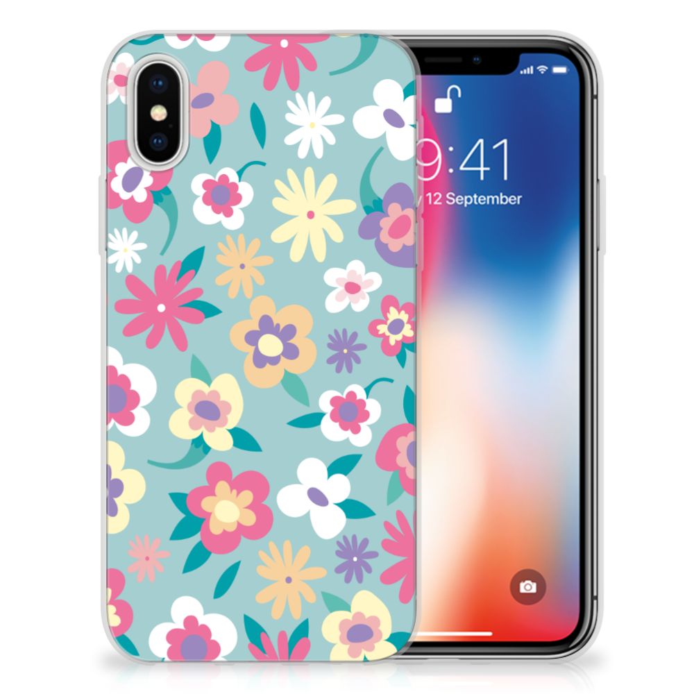 Apple iPhone X | Xs TPU Case Flower Power
