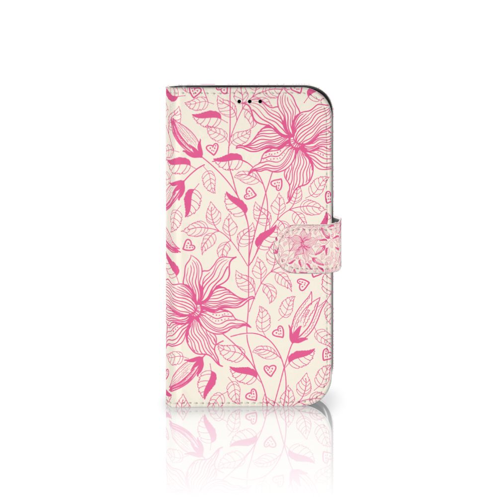 iPhone 13 Pro Max Hoesje Pink Flowers