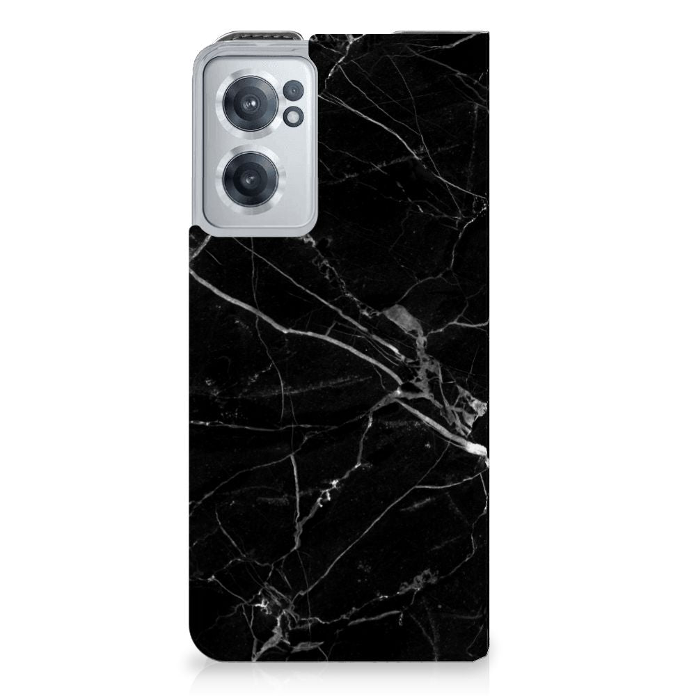 OnePlus Nord CE 2 5G Standcase Marmer Zwart - Origineel Cadeau Vader - B2C Telecom