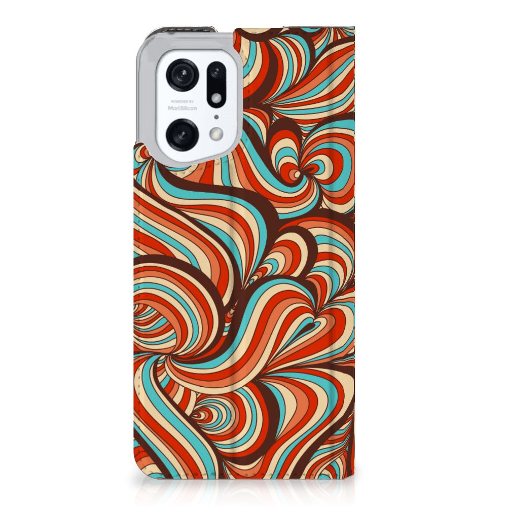 OPPO Find X5 Pro Bookcase Retro - B2C Telecom
