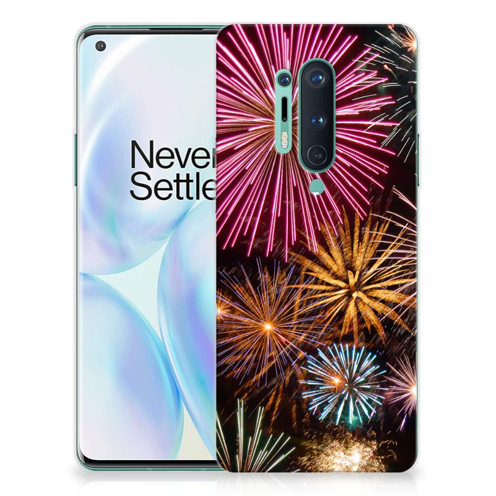 OnePlus 8 Pro Silicone Back Cover Vuurwerk