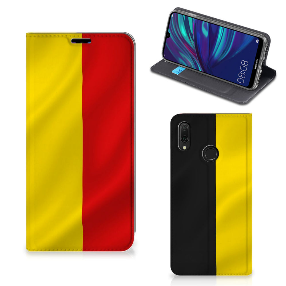 Huawei Y7 hoesje Y7 Pro (2019) Standcase Belgische Vlag