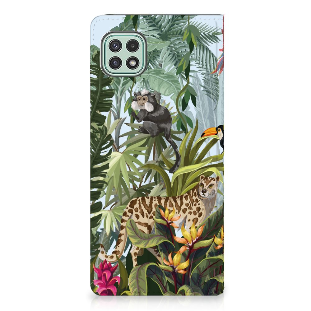 Hoesje maken voor Samsung Galaxy A22 5G Jungle - B2C Telecom