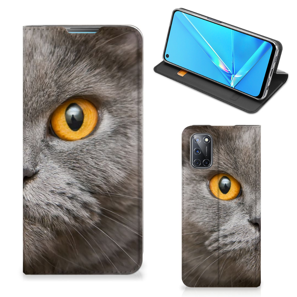 Hoesje maken OPPO A52 | A72 Britse Korthaar - B2C Telecom