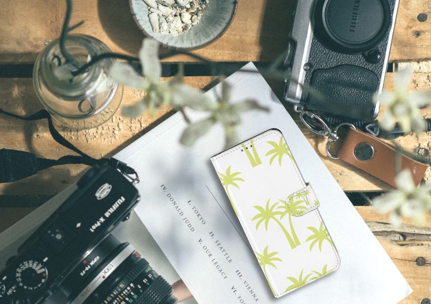 Samsung Galaxy A20s Hoesje Palmtrees