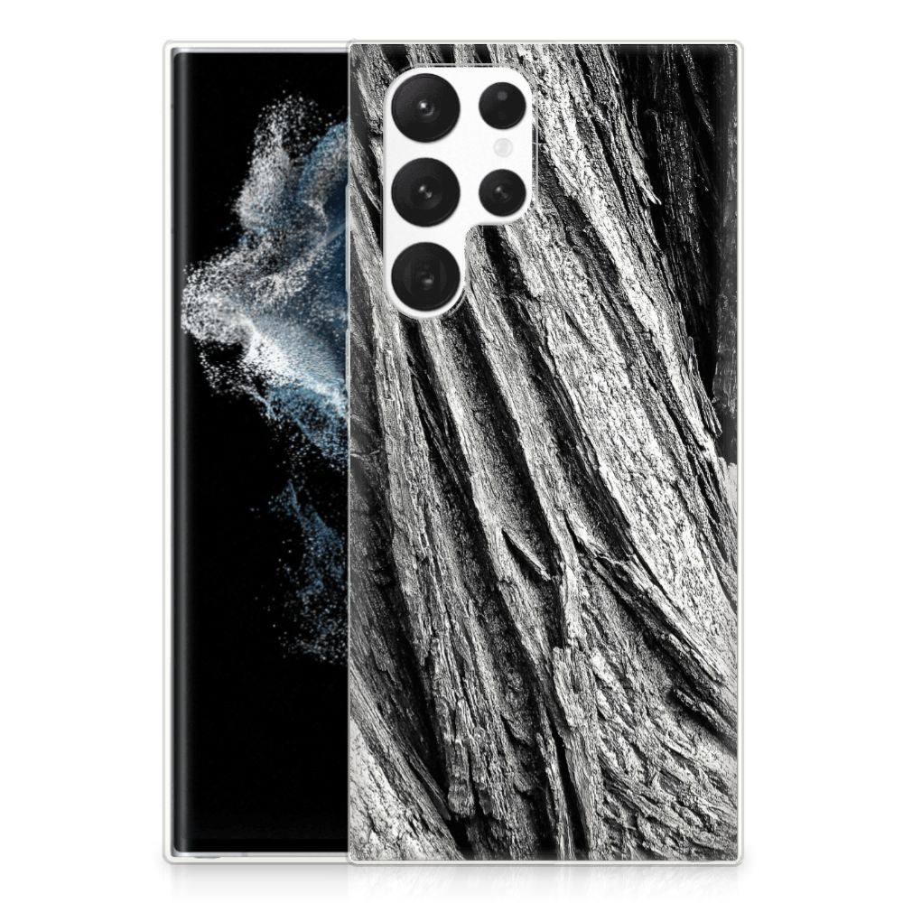 Bumper Hoesje Samsung Galaxy S22 Ultra Boomschors Grijs B2C Telecom
