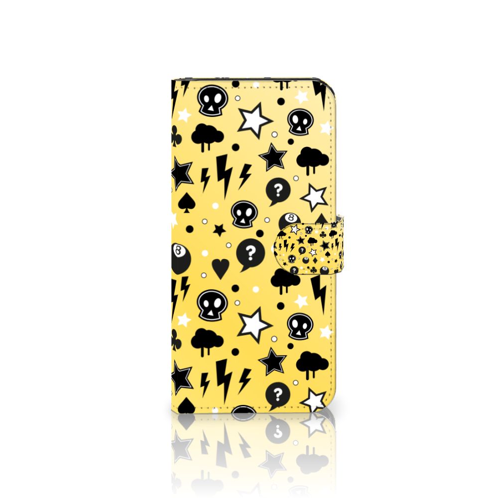 Telefoonhoesje met Naam Motorola Moto E13 4G Punk Geel