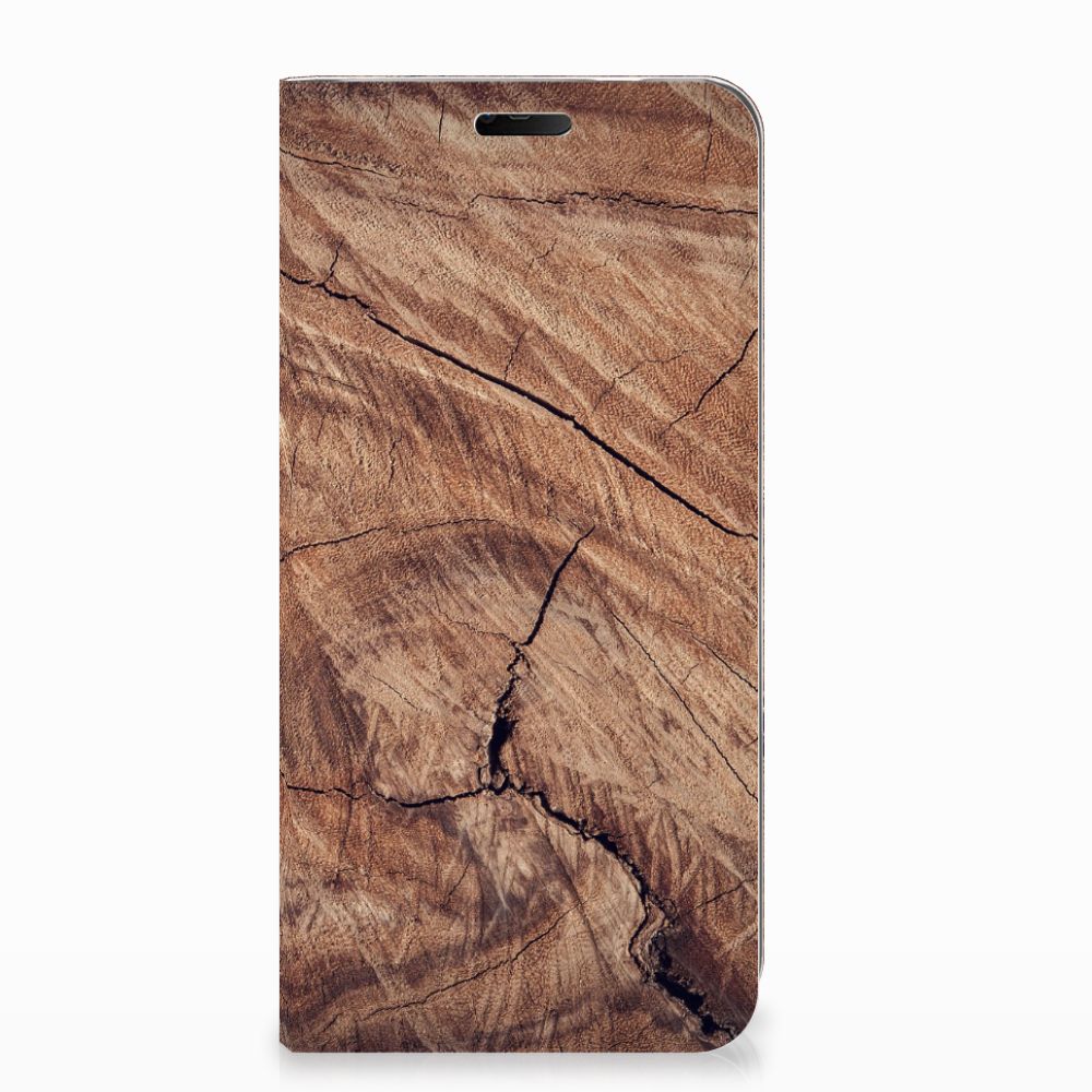 Nokia 7.1 (2018) Book Wallet Case Tree Trunk