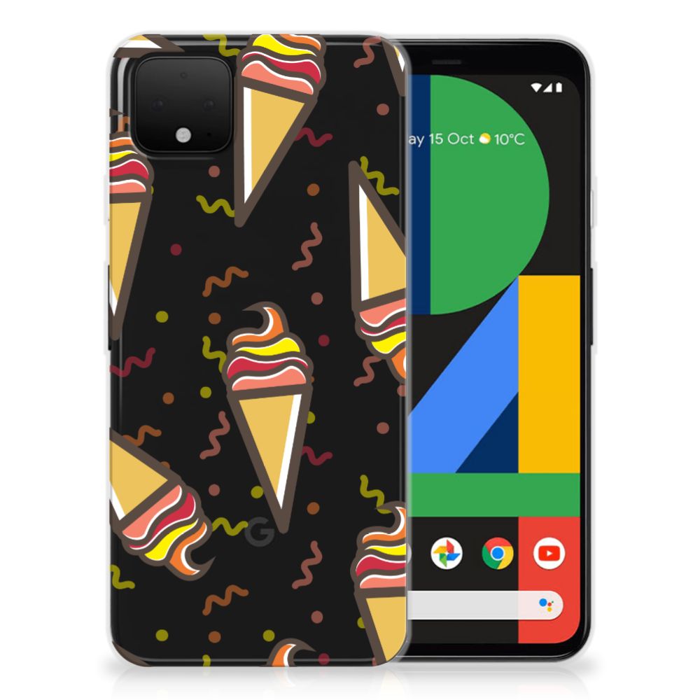 Google Pixel 4 XL Siliconen Case Icecream