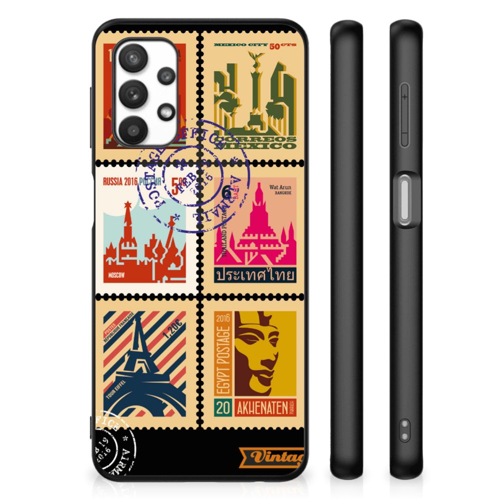 Samsung Galaxy A32 5G TPU Backcover Postzegels B2C Telecom
