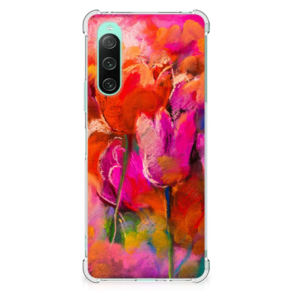 Back Cover Sony Xperia 10 V Tulips