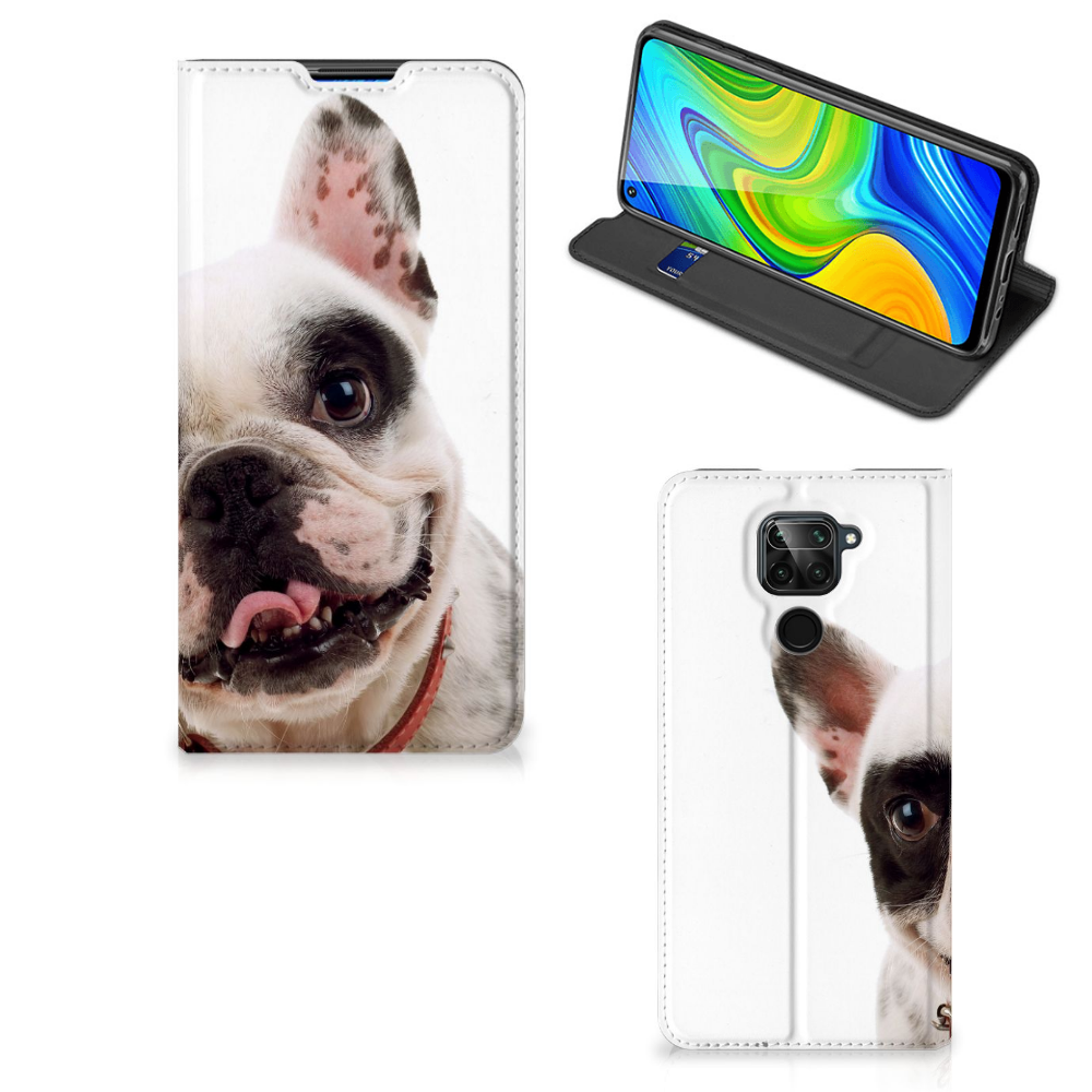 Xiaomi Redmi Note 9 Hoesje maken Franse Bulldog - B2C Telecom