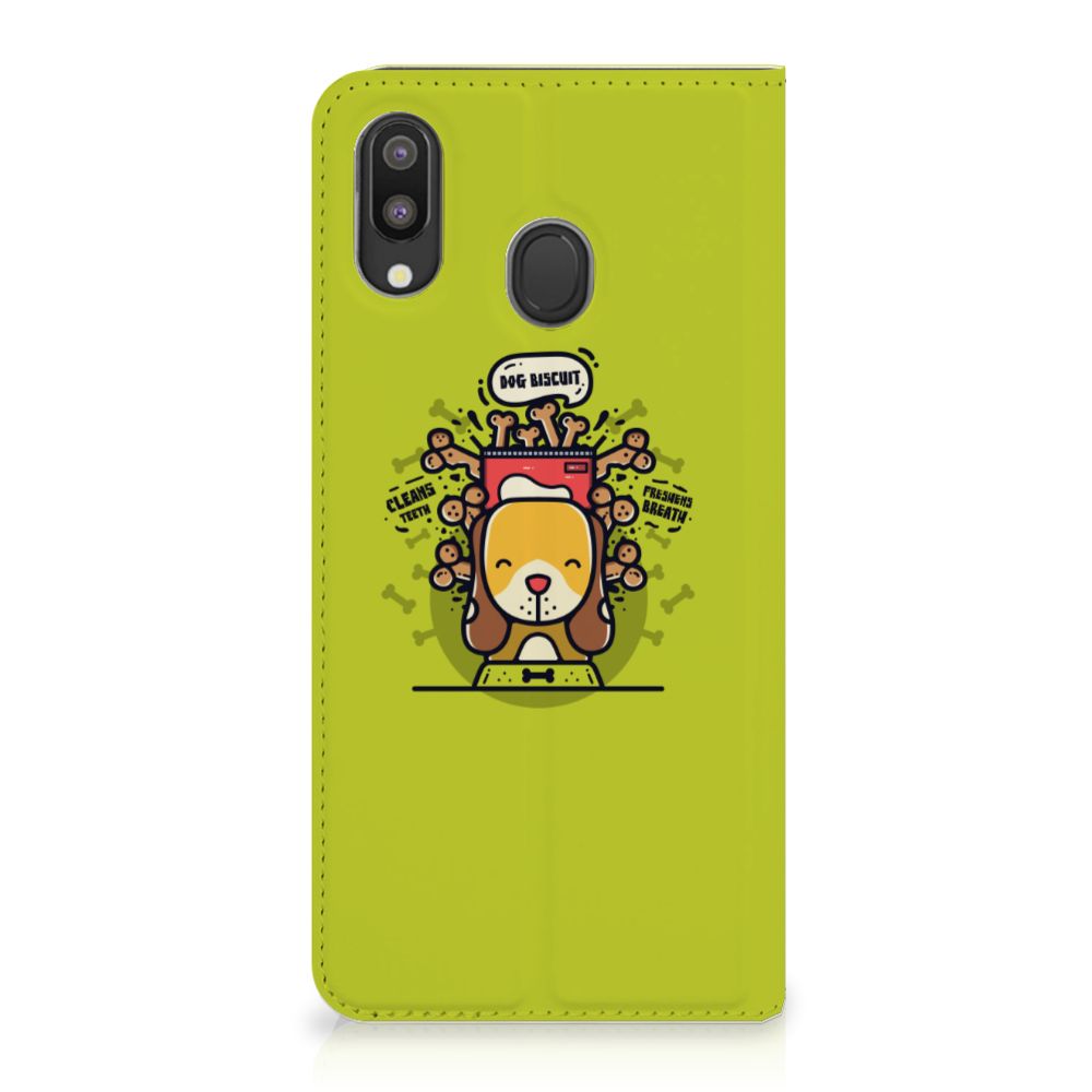 Samsung Galaxy M20 Magnet Case Doggy Biscuit