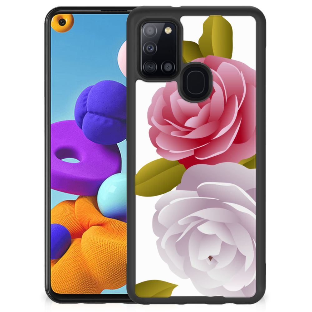 Samsung Galaxy A21s Skin Case Roses