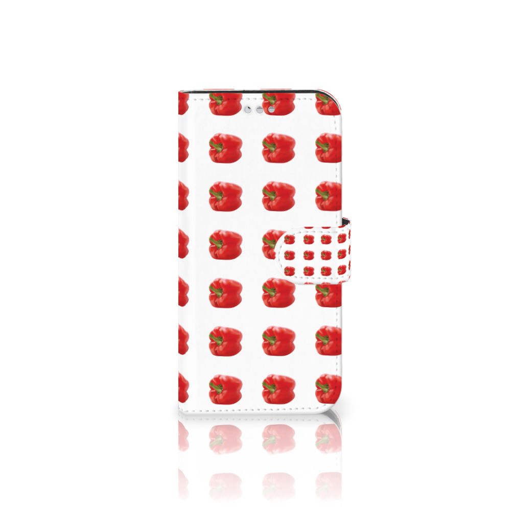 Samsung Galaxy S7 Book Cover Paprika Red