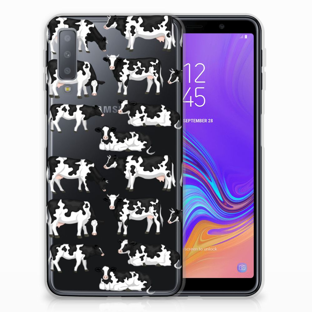 Samsung Galaxy A7 (2018) TPU Hoesje Koetjes