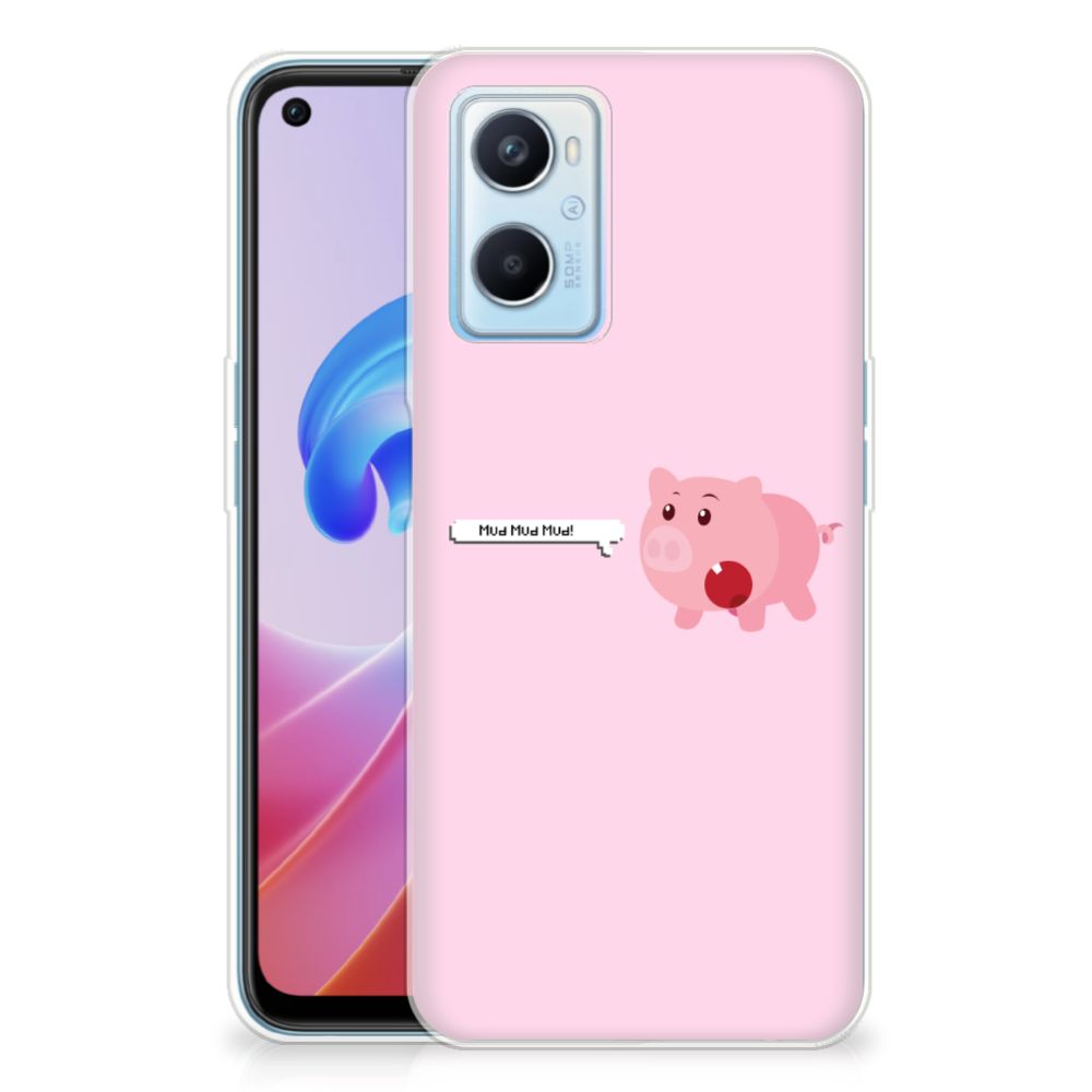 OPPO A96 | OPPO A76 Telefoonhoesje met Naam Pig Mud B2C Telecom