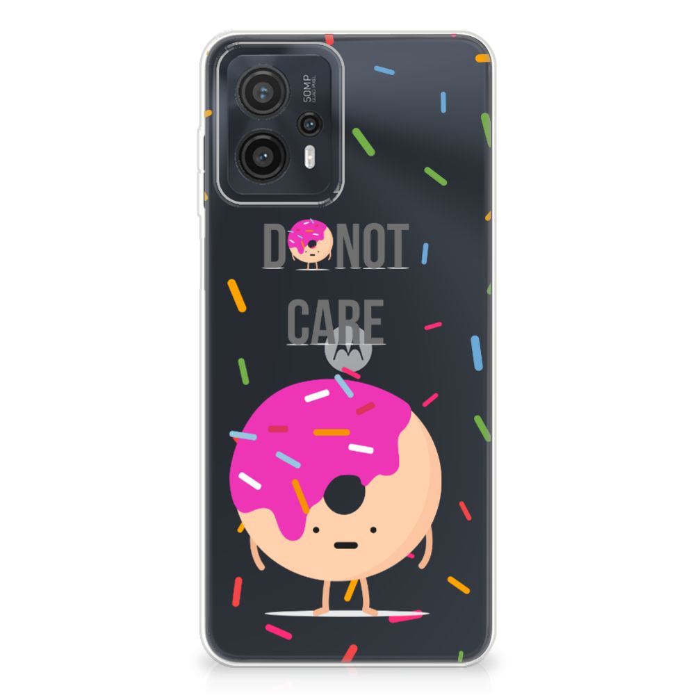 Motorola Moto G23 | G13 Siliconen Case Donut Roze