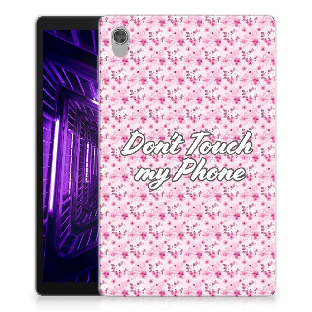 Lenovo Tab M10 HD (2de generatie) Print Case Flowers Pink DTMP - B2C Telecom