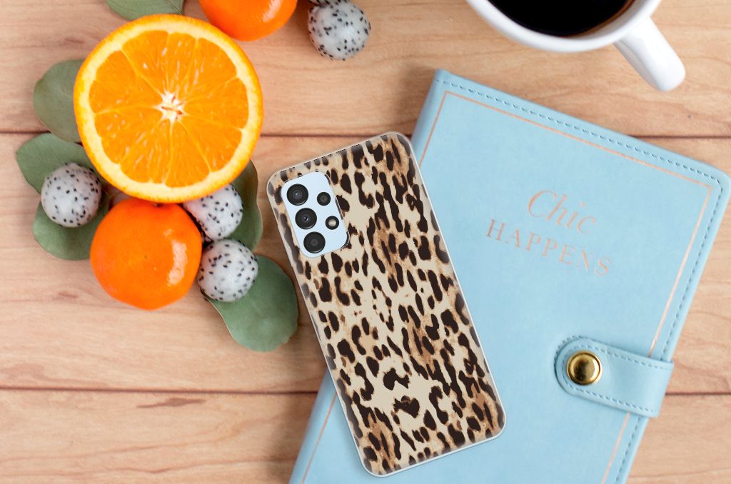Samsung Galaxy A13 4G TPU Hoesje Leopard B2C Telecom